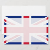 Papeterie Drapeau national du Royaume-Uni (Devant / Derrière)