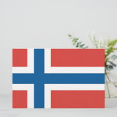 Papeterie Drapeau norvégien (Debout devant)