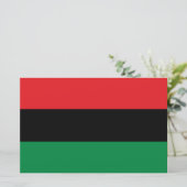 Papeterie Drapeau panafricain (Debout devant)