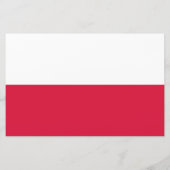Papeterie Drapeau Polonais (Pologne) (Dos)