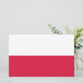 Papeterie Drapeau Polonais (Pologne) (Debout devant)