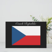 Papeterie Drapeau République tchèque - Ceska Republika (Debout devant)