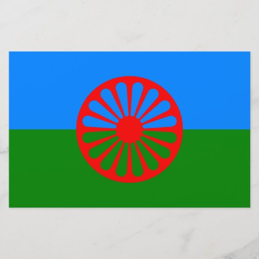 Papeterie Drapeau romani (Devant)
