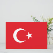 Papeterie Drapeau turc (Turquie) (Debout devant)