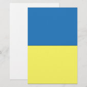 Papeterie Drapeau ukrainien (Devant / Derrière)