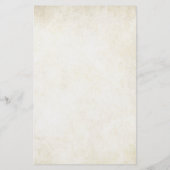 Papeterie Drôle Caricature Thanksgiving Turkey Stationery (Dos)