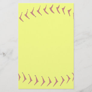 Papeterie du base-ball de Fastpitch