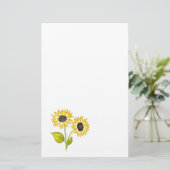Papeterie Duet de tournesol (Debout devant)