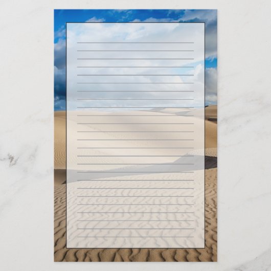 Papeterie Dunes infinies (Devant)