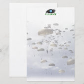 Papeterie d'unités d'instantané de béret d'armée (Devant / Derrière)