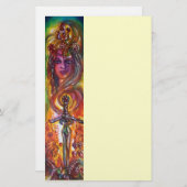 PAPETERIE DURENDAL, ÉPÉE ROMANTIQUE ET ANGE (Devant / Derrière)