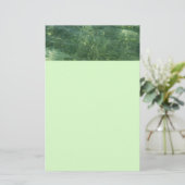 Papeterie Eau au-dessus de l'herbe marine II (bleu et vert)  (Debout devant)