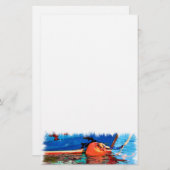 PAPETERIE EAU CALME (Devant / Derrière)