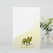 Papeterie Écorçant à vous le bouledogue français (Debout devant)