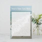 Papeterie Ecriture de sable sur la plage, I Love You (Debout devant)