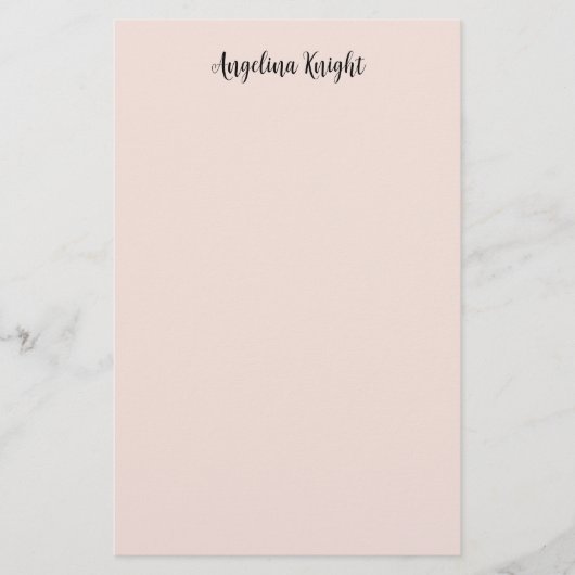 Papeterie Écriture manuscrite élégante et stylée (Devant)