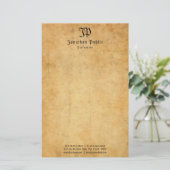 Papeterie Écriture manuscrite Modèle Élégant Vintage (Debout devant)