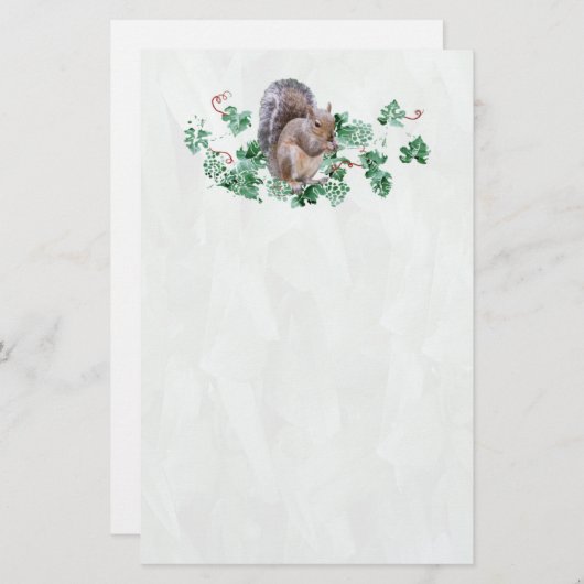 Papeterie Écureuil (Devant / Derrière)