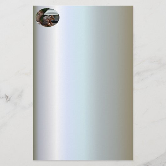 Papeterie Écureuil à l'éleveur d'oiseaux (Devant)