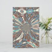 Papeterie Edgy African Urban Pop Art Conception optique Abst (Debout devant)