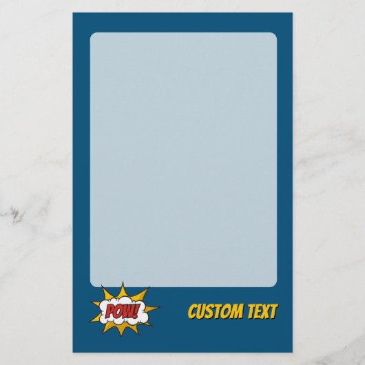 Papeterie Effet audio comique Pow (Devant)