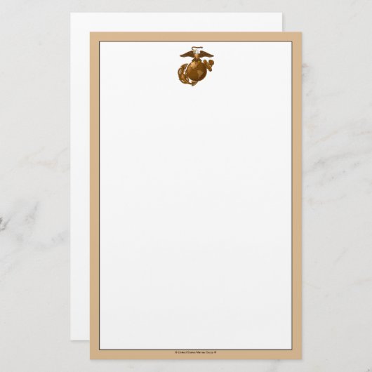 Papeterie EGA couleur complète - Bronze (Devant / Derrière)