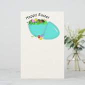 PAPETERIE EGG "HAPPY EASTER" (Debout devant)