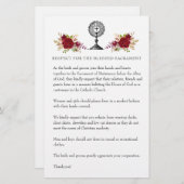 Papeterie Église Mariage catholique Modeste Attente pour les (Devant / Derrière)