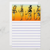 Papeterie égyptien (Devant / Derrière)