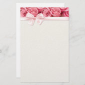 Papeterie Élégance rose 2 (Devant / Derrière)