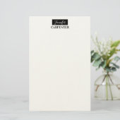 Papeterie Élégant professionnel minimaliste moderne (Debout devant)