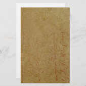 Papeterie Elégant Vintage Gold & Black Mariage (Devant / Derrière)