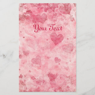 Papeterie élégante avec coeur