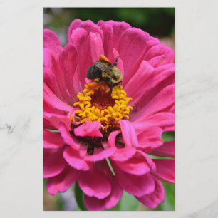 Papeterie Elégante fleur rose fleur maman fleur marguerite a
