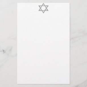 Papeterie elegent star of david