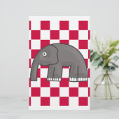 Papeterie éléphant (Debout devant)