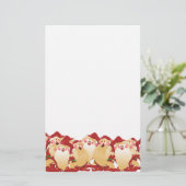 Papeterie Elfes de Noël (Debout devant)