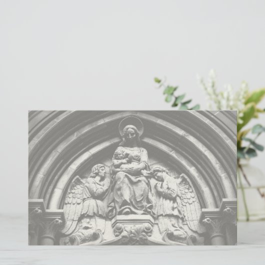 Papeterie Elle Attend Haut (Debout devant)