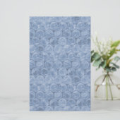 Papeterie Emballage de bulle bleue (Debout devant)