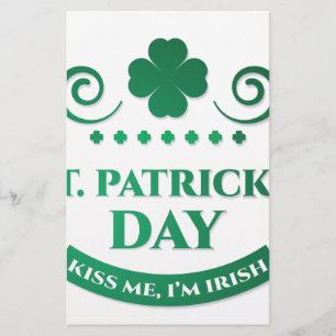 Papeterie embrasse-moi je suis irish