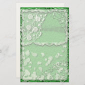 Papeterie Emerald Dreams Junk Journal Style Trompe L'oeil (Devant / Derrière)