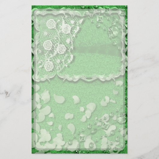 Papeterie Emerald Dreams Junk Journal Style Trompe L'oeil (Devant)