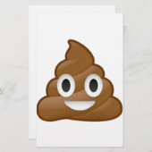 Papeterie Emoji de dunette (Devant / Derrière)