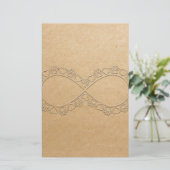 Papeterie Empreinte de patte de chien d'amour infini (Debout devant)