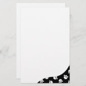 Papeterie Empreintes de pattes Surprise Tuxedo (Devant / Derrière)