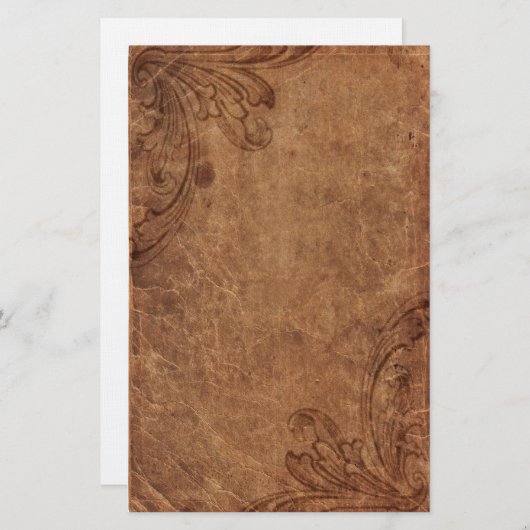 Papeterie en cuir avec embrayage (Devant / Derrière)