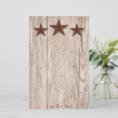 Papeterie en étoile pointue (Debout devant)