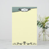 Papeterie en fer forgé victorien (Debout devant)