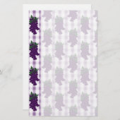 Papeterie En vichy raisins (Devant / Derrière)