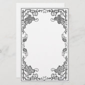 Papeterie Encadré s'est levé (la neige) (Devant / Derrière)